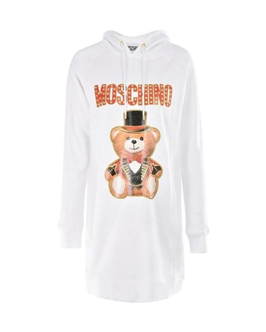 Moschino White Sweater-Style Dress