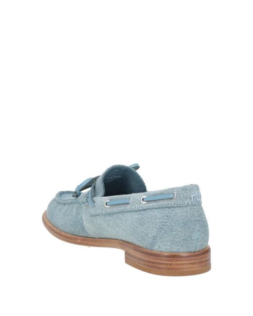 Rag & Bone Blue Denim Boat Shoes