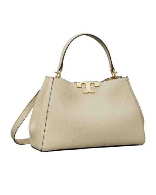 Tory Burch Natural Eleanor Medium Tote Bag