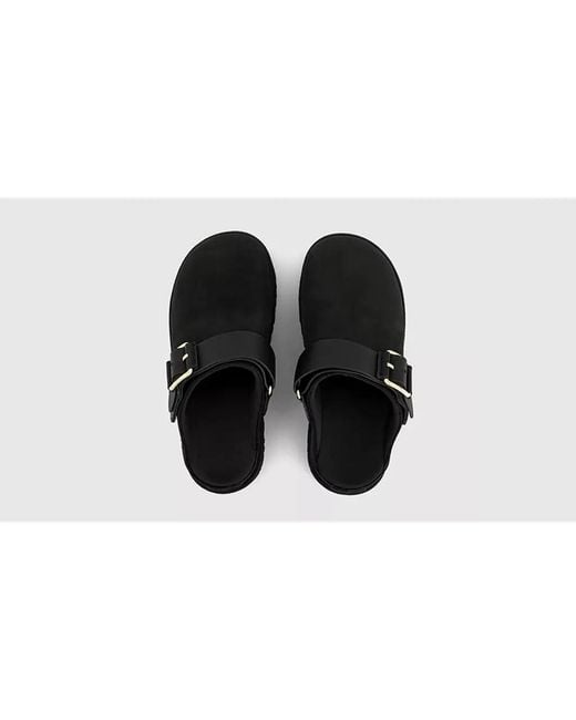 Ugg Black Goldenstar Villa Clogs