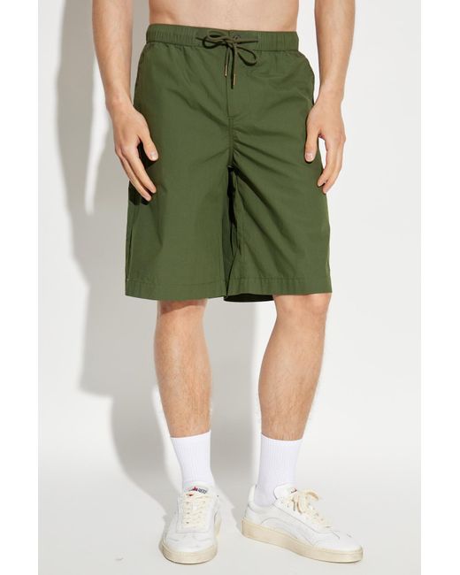 Zadig & Voltaire Green 'Pally' Shorts for men