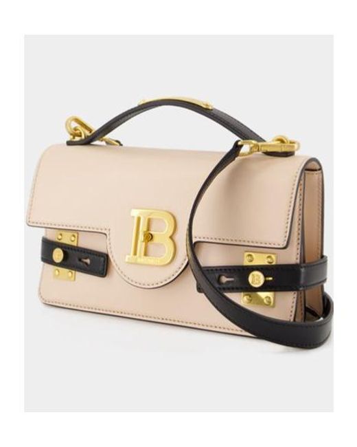Balmain Metallic B Buzz 24 Crossbody Bag