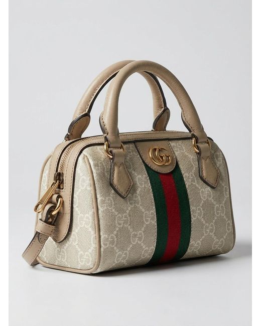 Gucci Metallic Ophidia Super Mini Top Handle Bag
