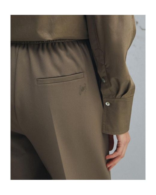Marella Green Slim Trousers