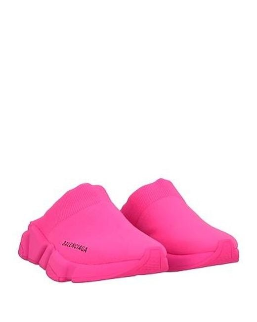 Balenciaga Pink Mules And Clogs