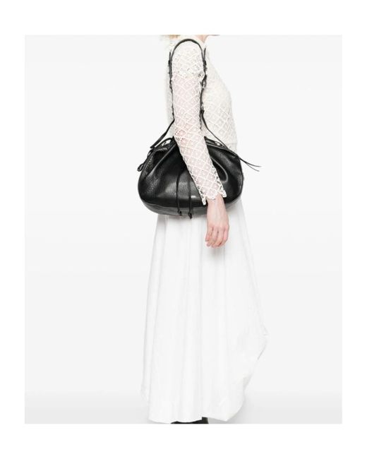 Isabel Marant Black Bolton Hobo Bag