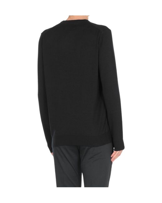 Barbour Black Crew Neck Knitwear for men