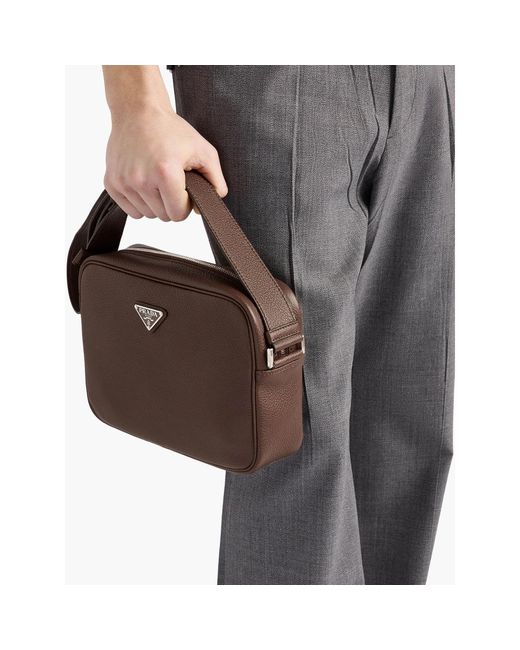 Prada Brown Shoulder Bags for men
