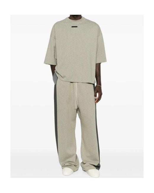 Fear Of God White Crew Neck T-Shirt for men
