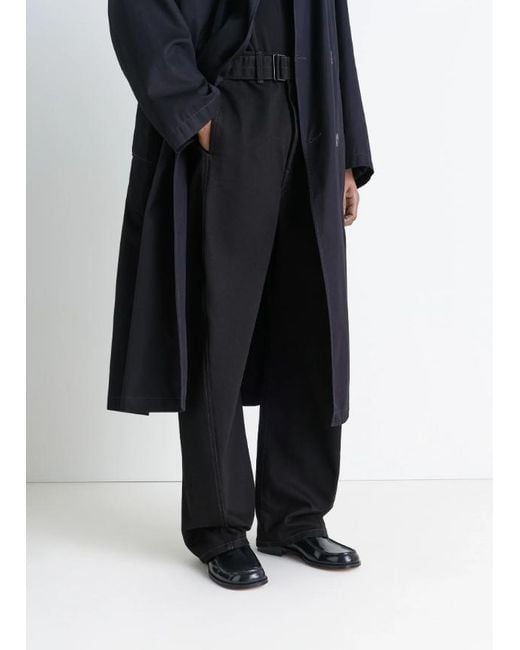 Lemaire Black Shiny Loafers