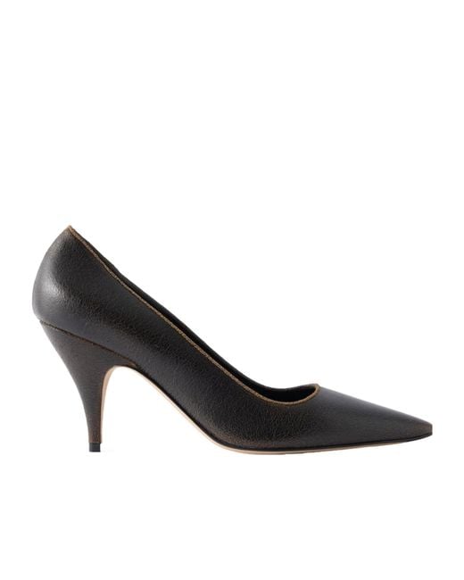 The Row Black Liisa's High Heels