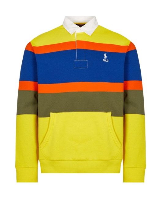 Polo Ralph Lauren Yellow Logo Sweater for men