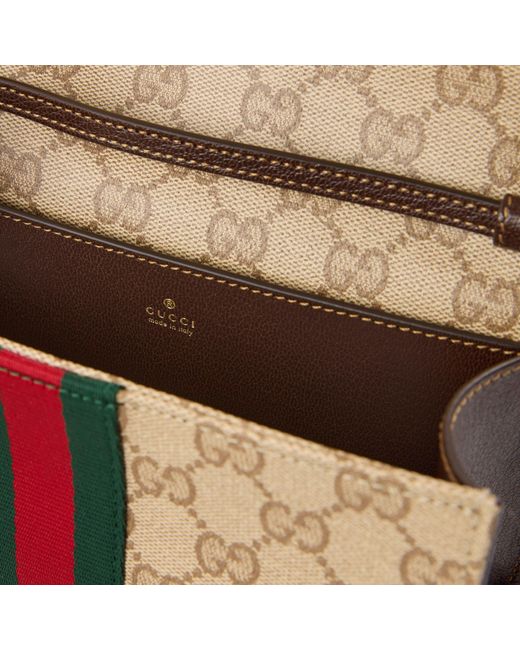 Gucci Natural Printed Shoulder Bag