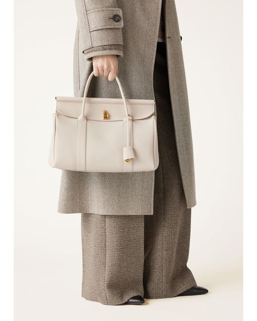 Loro Piana Natural Double-Handle Handbag