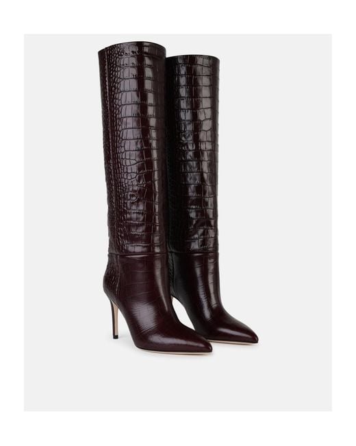 Paris Texas Brown Pointed Boots