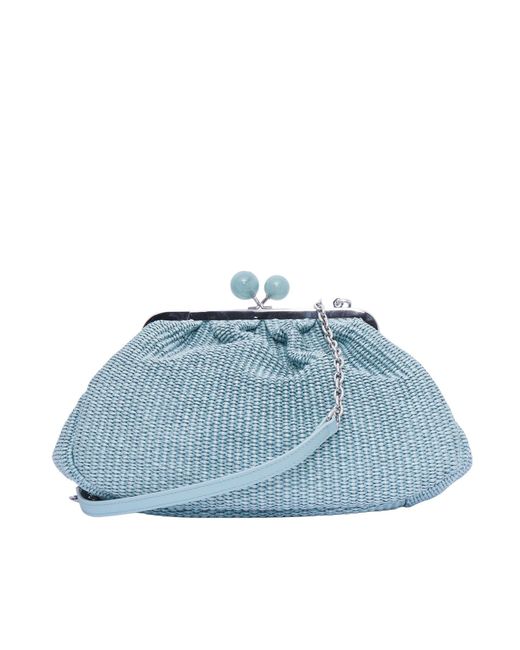 Weekend by Maxmara Blue Medium-Sized Pasticcino Shoulder Bag