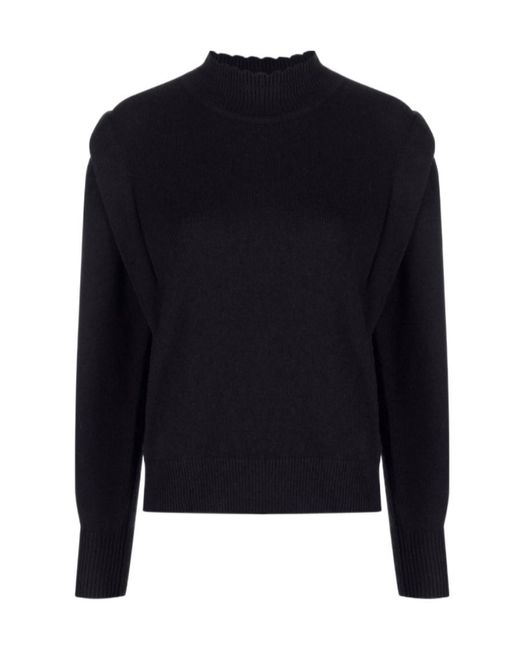 Isabel Marant Blue Lucile Merino-Blend Jumper