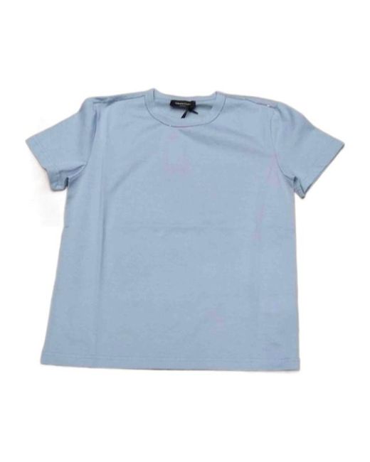 Fabiana Filippi Blue Short-Sleeved T-Shirt