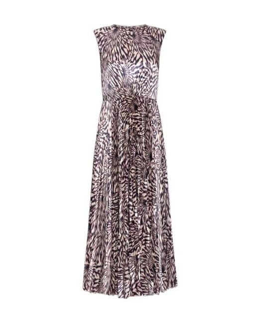 Ulla Johnson Purple Round Neck Dress