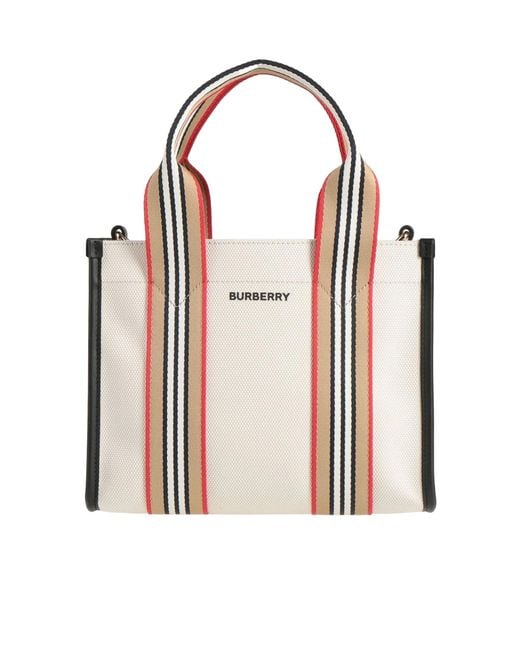 Burberry Pink Color Block Handbags