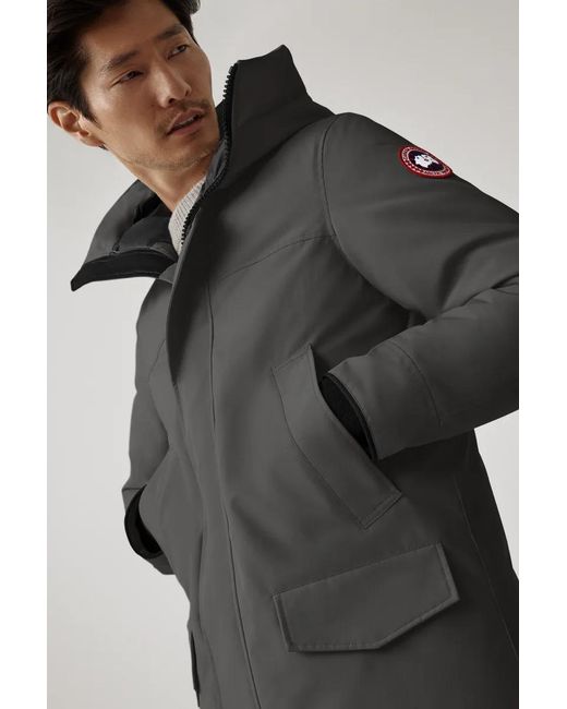 Canada Goose Gray Langford Hooded Parka for men