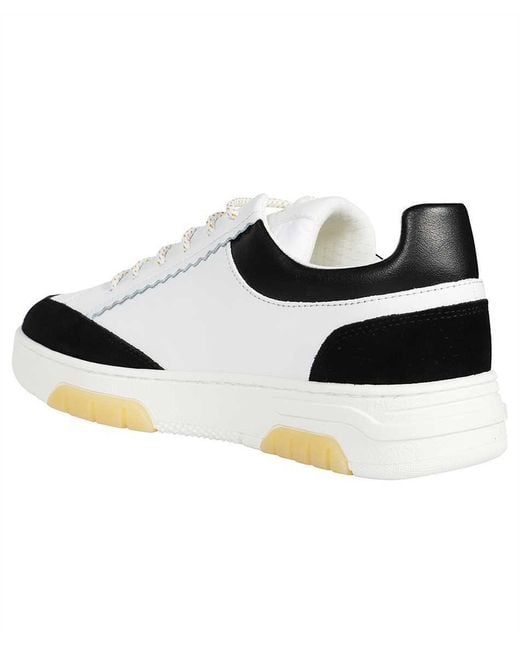 Weekend by Maxmara White Logo Low-Top Sneakers