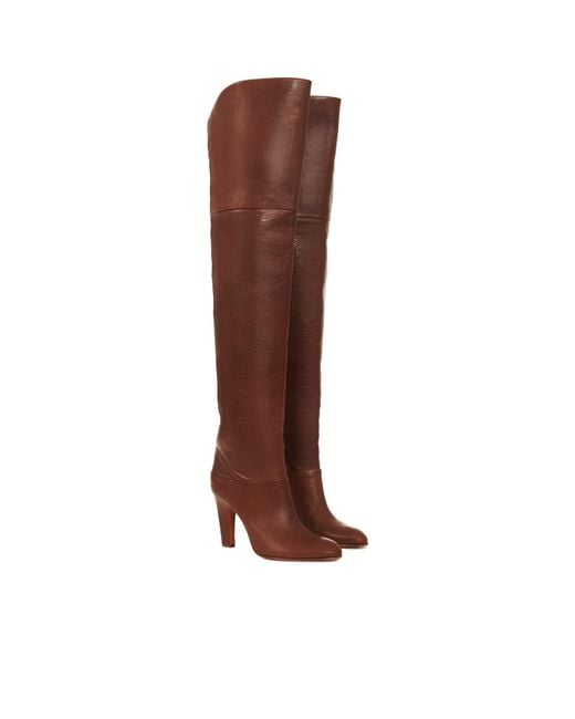 Chloé Brown Chloé Eve Thigh High Boots