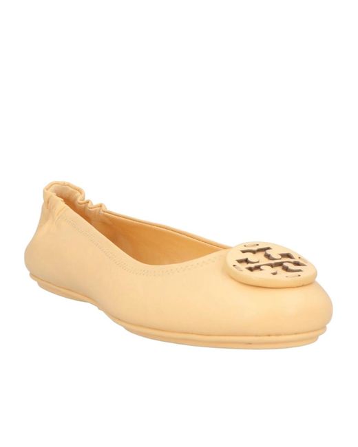 Tory Burch Natural Minimalist Ballet Flats