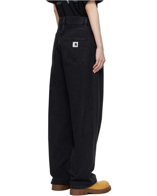 Carhartt Black Brandon High-Waist Jeans