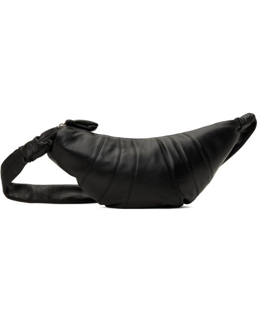 Lemaire Black Croissant Medium Shoulder Bag for men