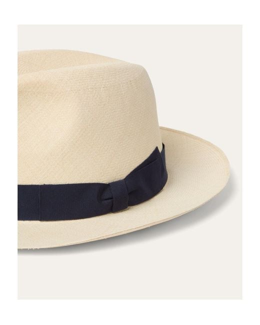 Loro Piana White Sergio Hat for men
