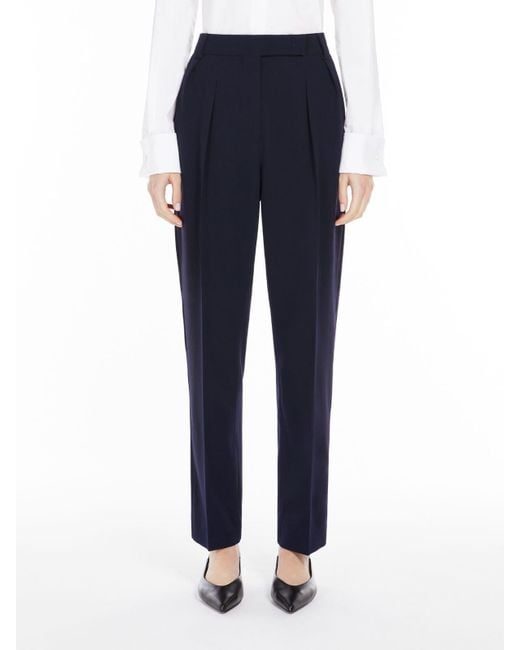 Max Mara Blue Bonito Trousers