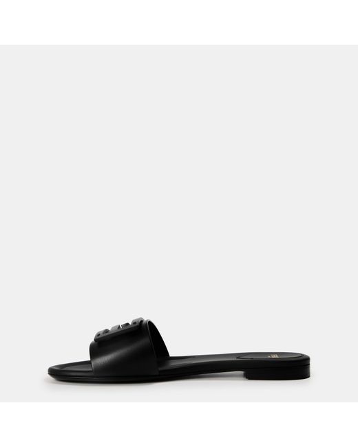 Prada Black Simple And Comfortable Flat Slippers