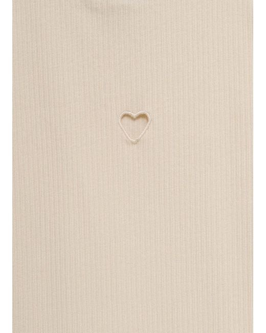Baserange Natural Round Neck Sleeveless Vest