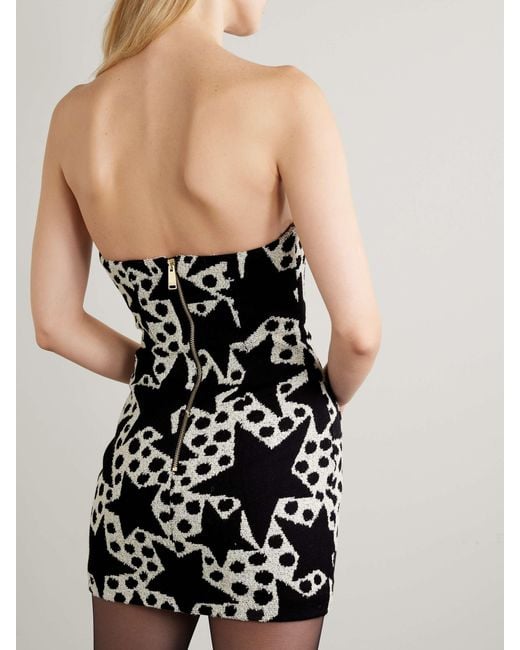 Area Black Polka Dot Pattern Dress