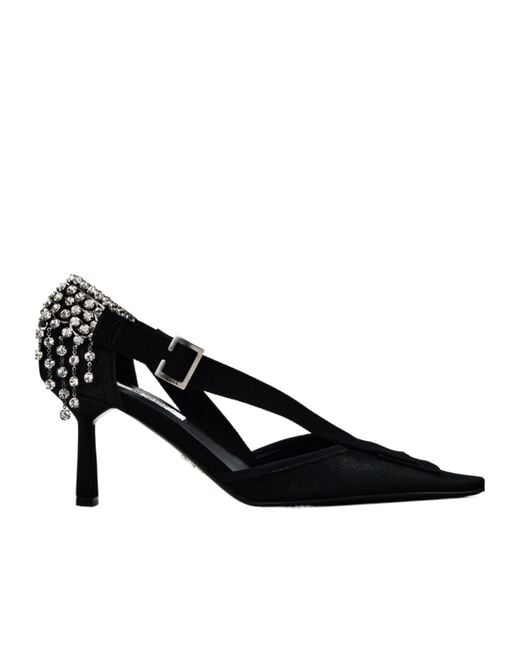 Prada Black Versatile Minimalist Stiletto Heels
