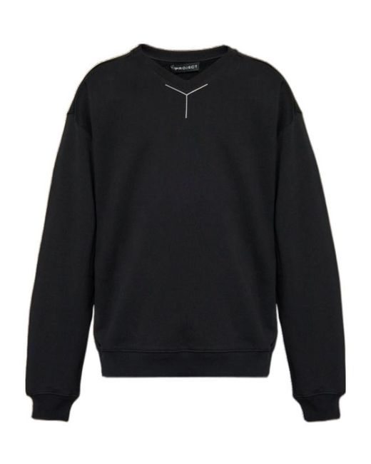Y. Project Black Long-Sleeved Sweater for men