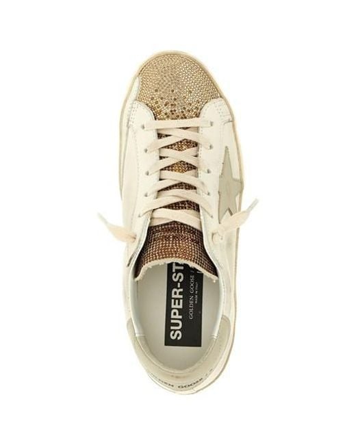 Golden Goose Deluxe Brand Natural Superstar Low-Top Sneakers