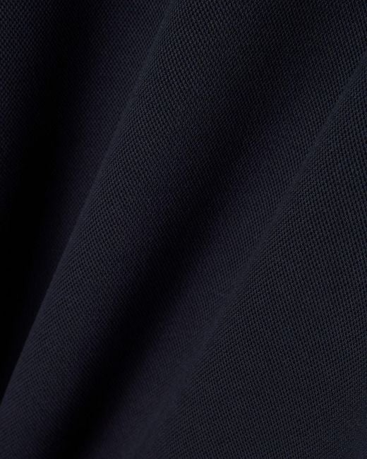 Lacoste Blue Logo Crew-Neck Sweatshirt