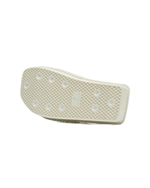 Y-3 White Water Square Toe Slides