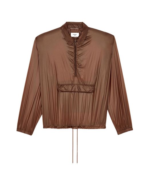 Saint Laurent Brown Long Sleeve Jacket for men