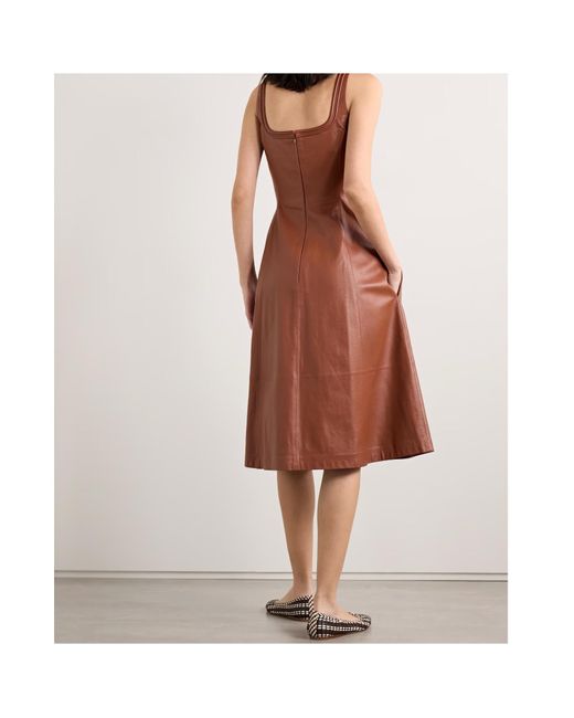 leather dress maxi Ulla Johnson main image 0