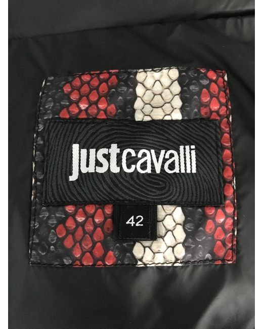 Just Cavalli Red Jacquard Pattern Coat