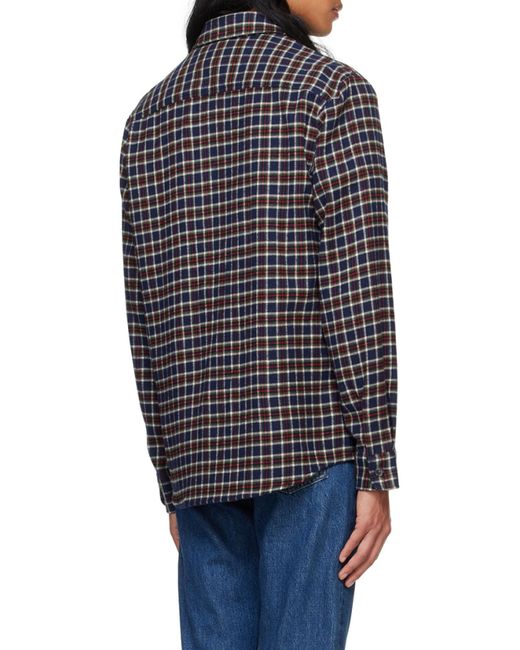 A.P.C. Black Trek Shirt for men