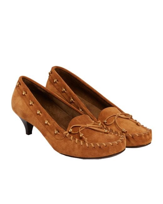 Khaite Brown Milly Pumps