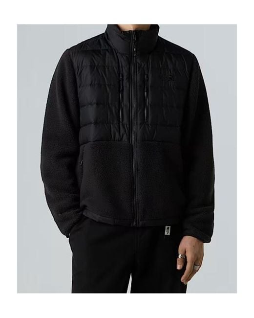The North Face Black Rmst Denali Tek Hybrid Jacket for men