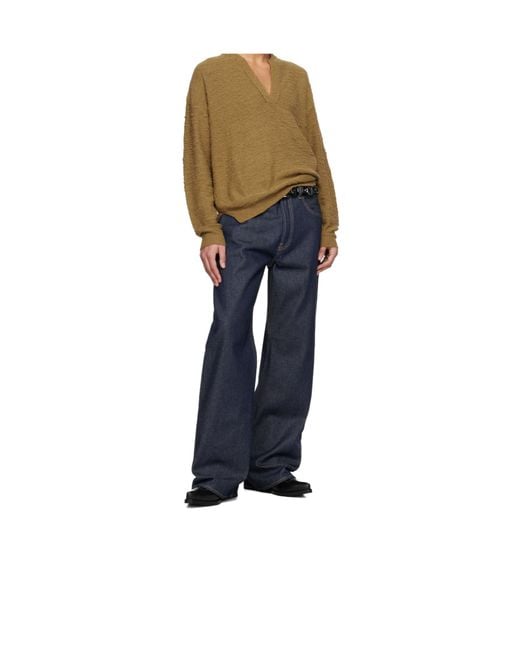 Isabel Marant White Bali Woven Belt for men