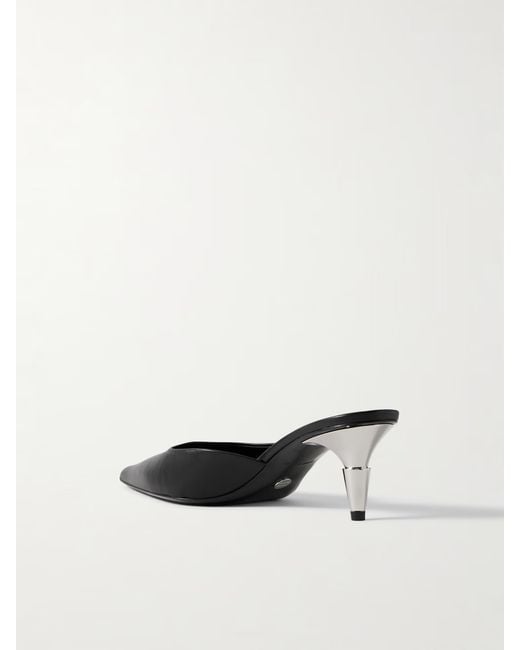 Proenza Schouler Multicolor Pointed-Toe Leather Mules