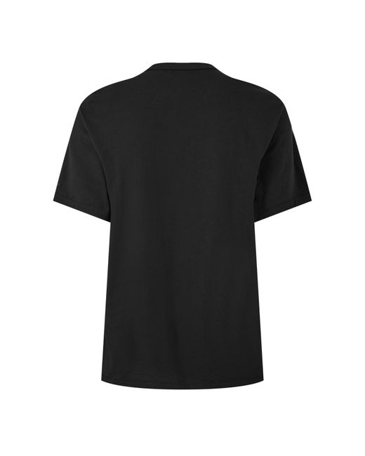 KENZO Black Solid Color T-Shirt for men