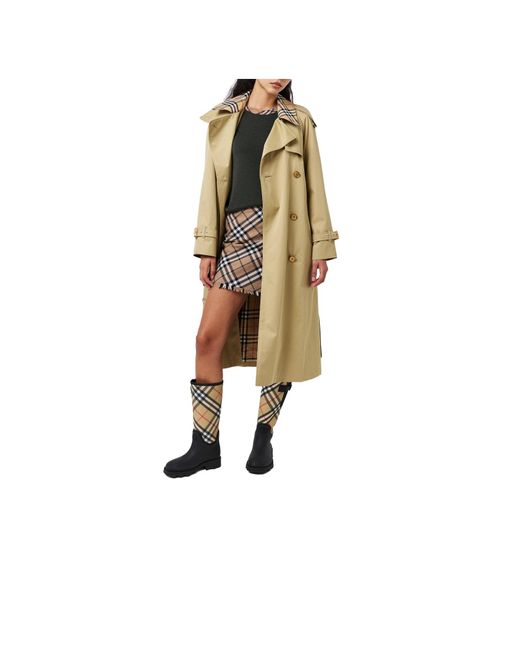 Burberry Black Mid-Calf Rain Boots
